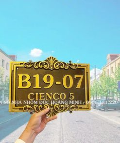 BIỂN SỐ NHÀ VƯƠNG MIỆN - MS15