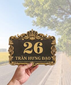 BIỂN SỐ NHÀ VƯƠNG MIỆN - MS33