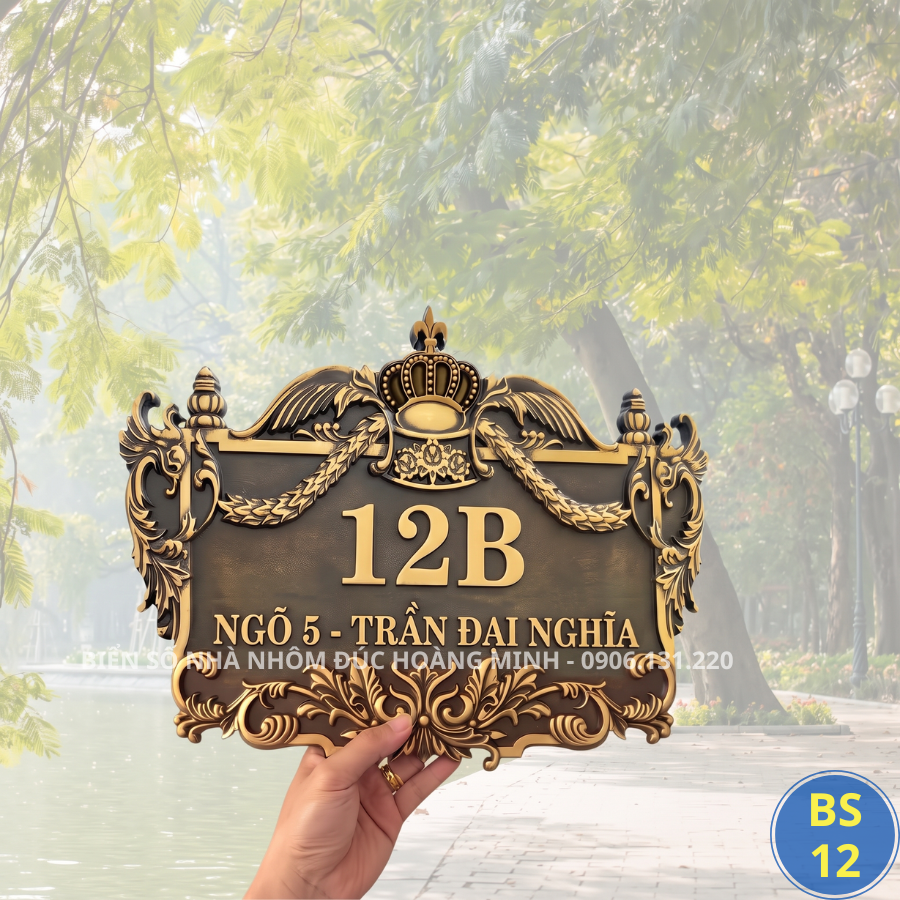 BIỂN SỐ NHÀ HOT - BS32