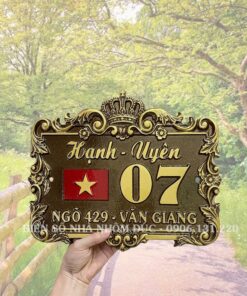 BIỂN SỐ NHÀ VƯƠNG MIỆN - MS28