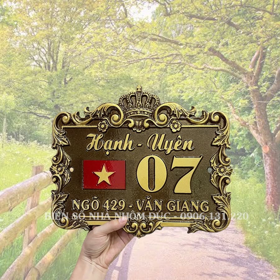 BIỂN SỐ NHÀ VƯƠNG MIỆN - MS28