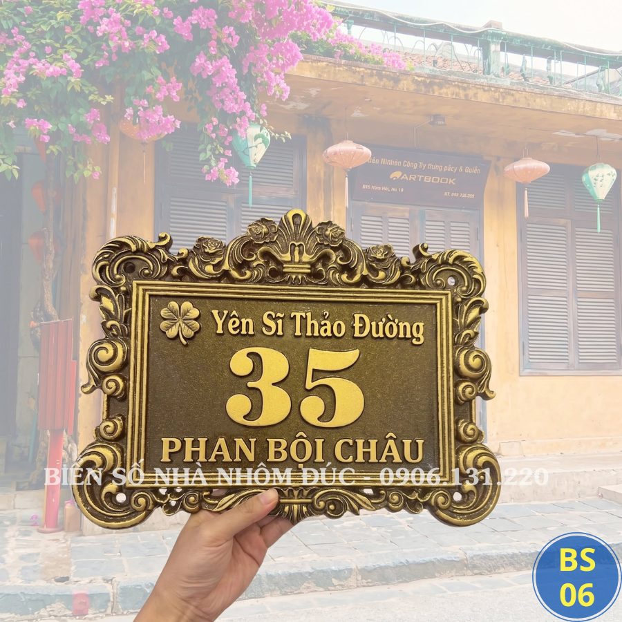 BIỂN SỐ NHÀ HOT - BS27